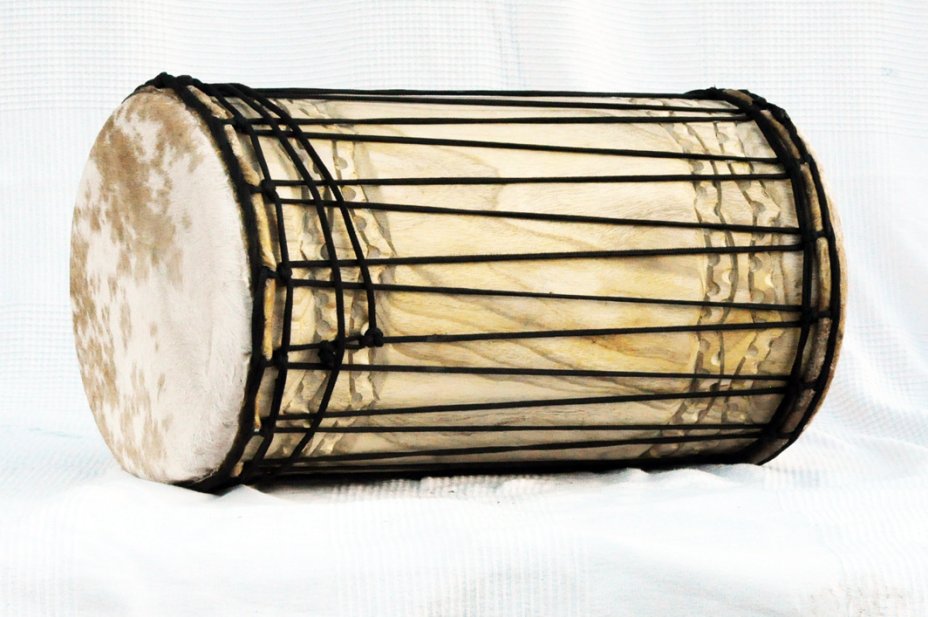 Dundun kenkeni montaje tradicional de melina - Tambor dundun de Guinea