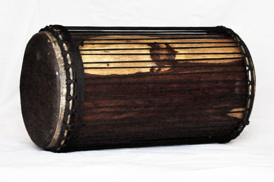 Dundun sangban 4 planchas - Tambor dundun de Guinea de rosewood