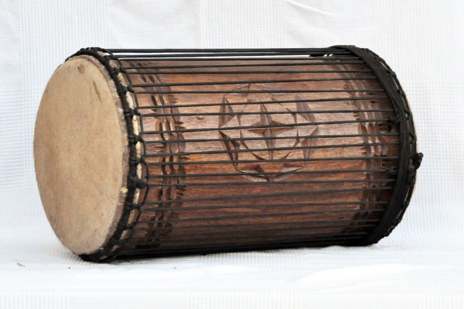 Dundun sangban 4 planchas - Tambor dundun de Guinea de rosewood