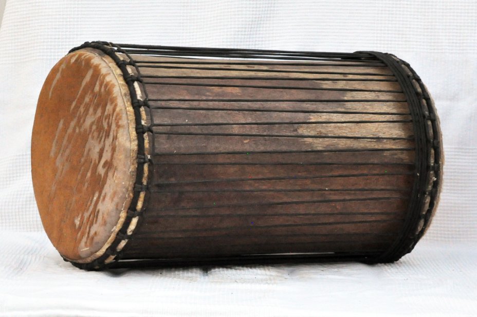 Dundun sangban 4 planchas - Tambor dundun de Guinea de rosewood