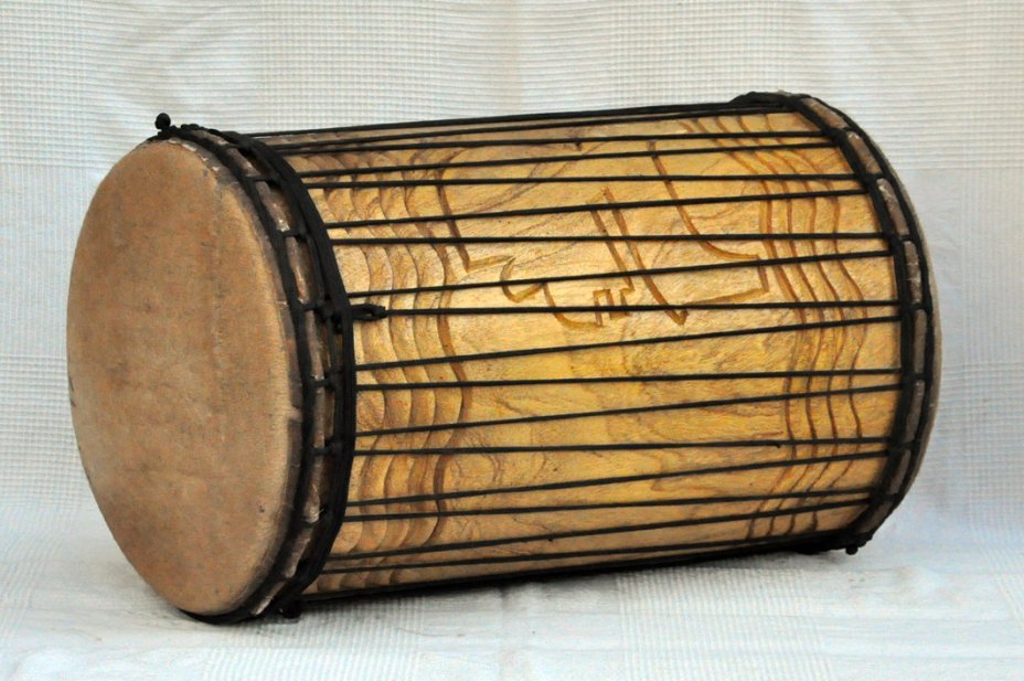 Dundun dundunba montaje tradicional de melina - Tambor dundun de Guinea