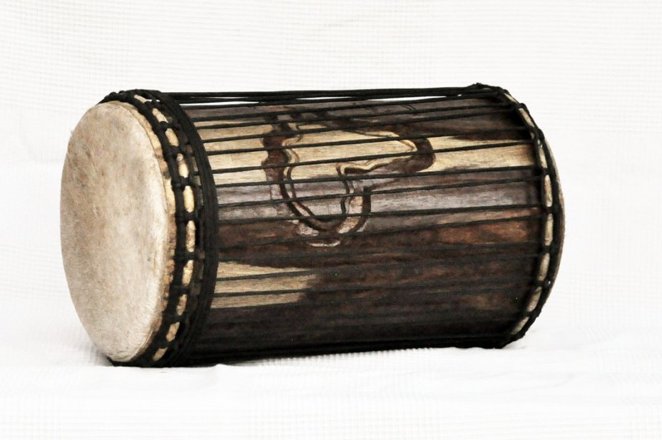 Dundun kenkeni 4 planchas de rosewood - Tambor dundun de Guinea