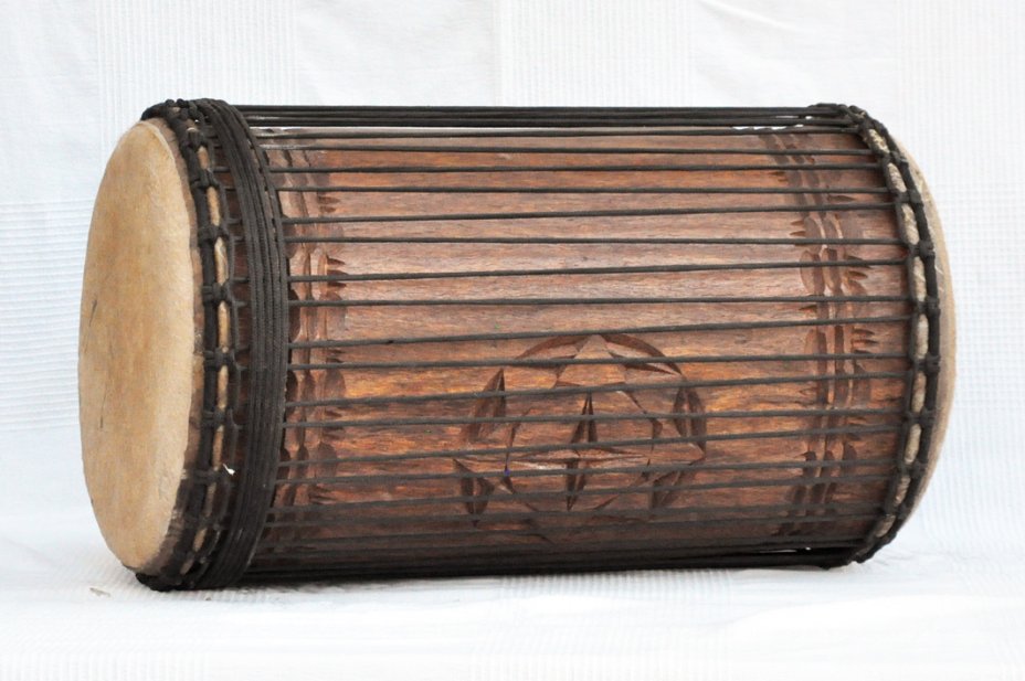 Dundun sangban 4 planchas - Tambor dundun de Guinea de rosewood