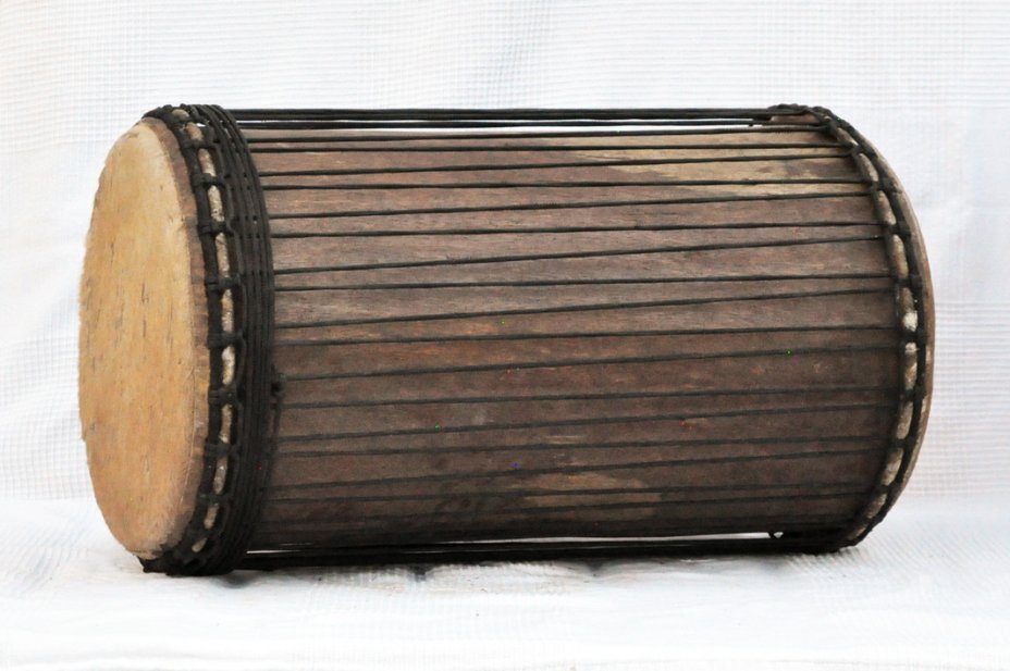 Dundun sangban 4 planchas - Tambor dundun de Guinea de rosewood