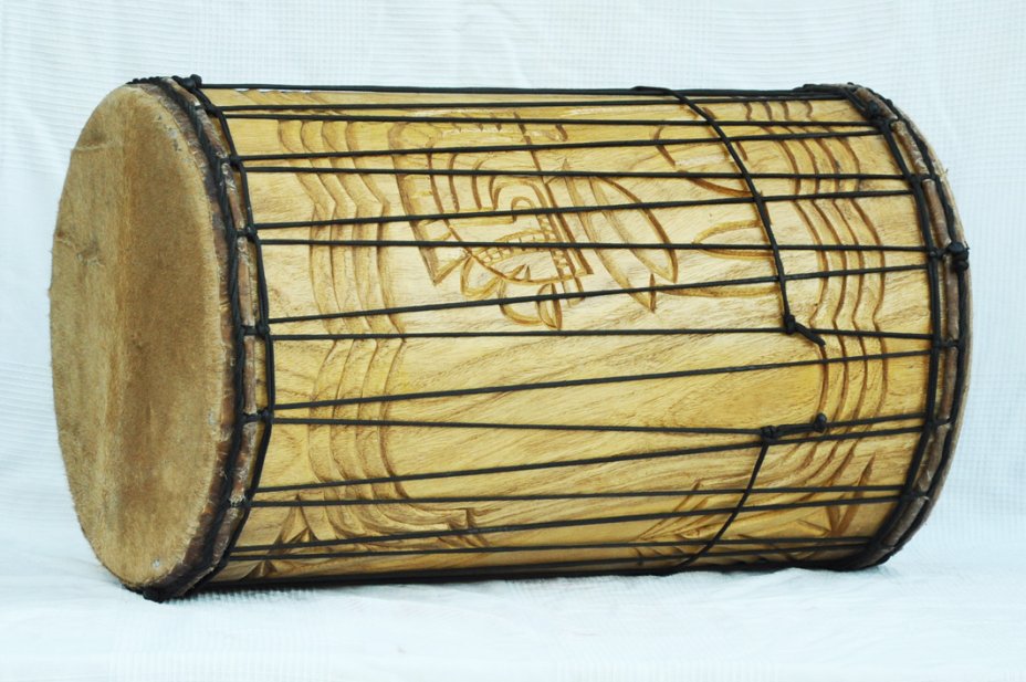 Dundun dundunba montaje tradicional de melina - Tambor dundun de Guinea