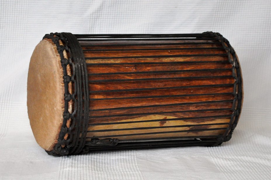 Dundun kenkeni 4 planchas de rosewood - Tambor dundun de Guinea