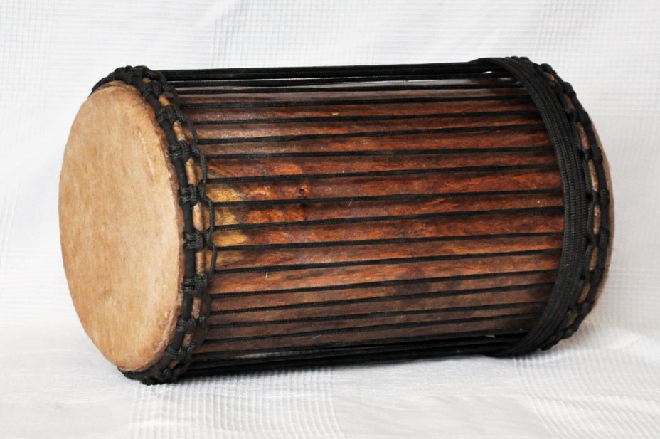 Dundun kenkeni 4 planchas de rosewood - Tambor dundun de Guinea