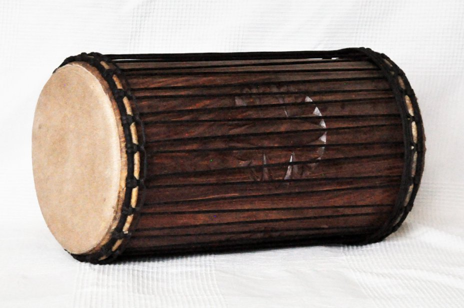 Dundun kenkeni 4 planchas de rosewood - Tambor dundun de Guinea