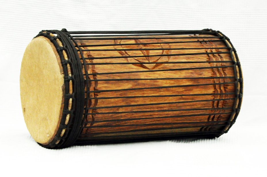 Dundun kenkeni 4 planchas de rosewood - Tambor dundun de Guinea