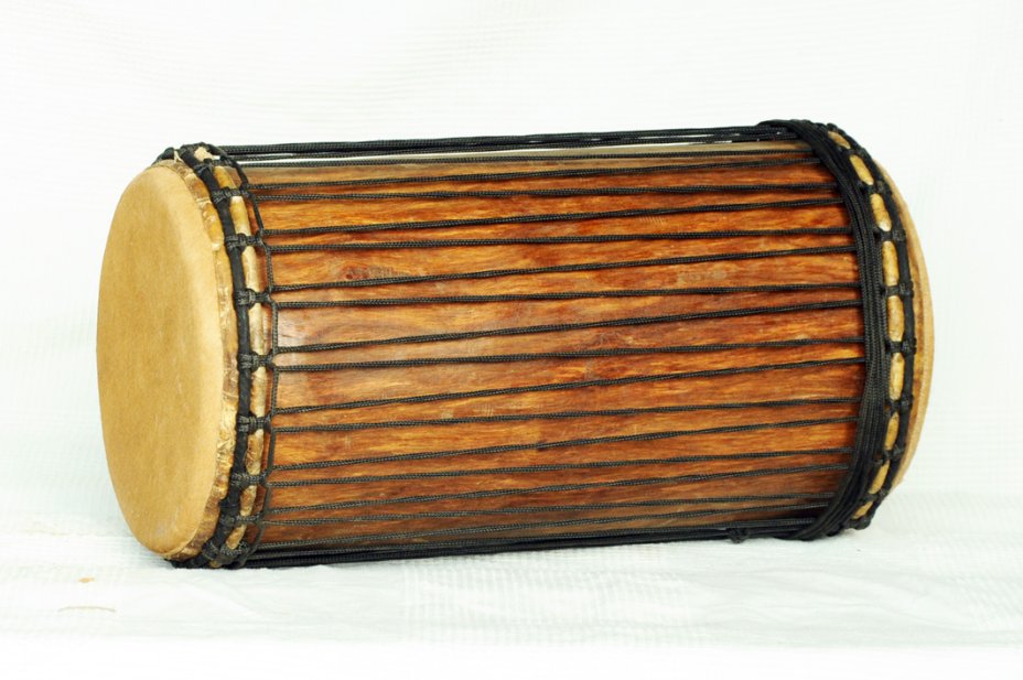 Dundun kenkeni 4 planchas de rosewood - Tambor dundun de Guinea