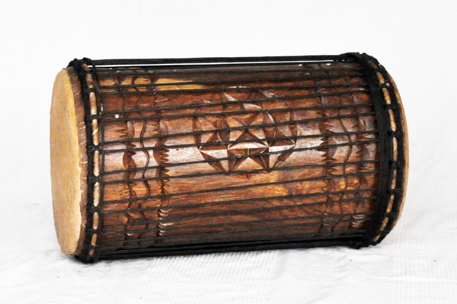 Dundun kenkeni 4 planchas de rosewood - Tambor dundun de Guinea