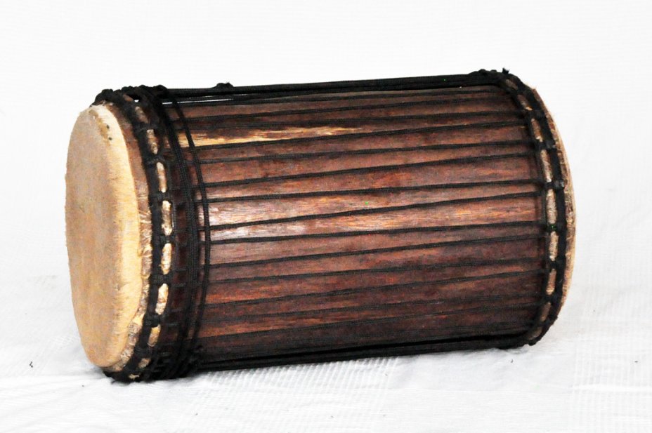 Dundun kenkeni 4 planchas de rosewood - Tambor dundun de Guinea