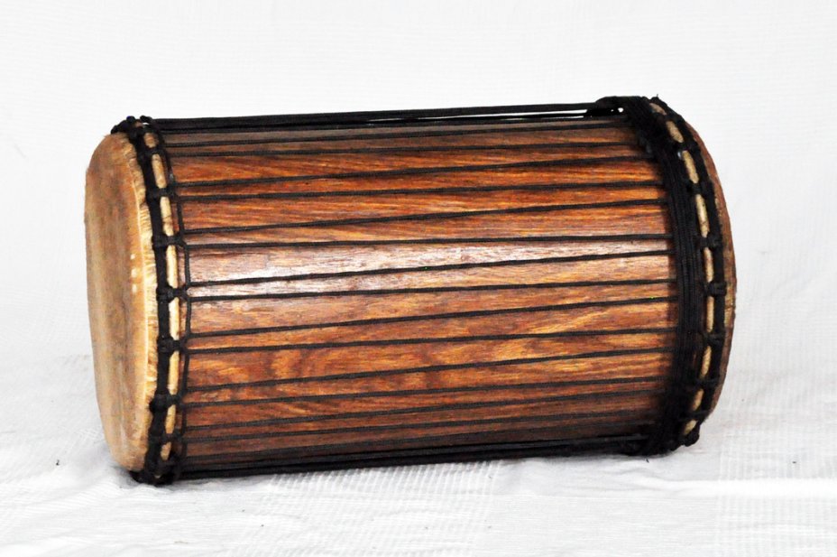 Dundun kenkeni 4 planchas de rosewood - Tambor dundun de Guinea