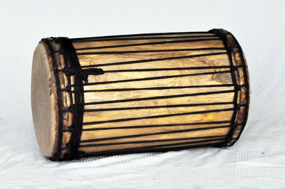 Dundun kenkeni montaje tradicional de melina - Tambor dundun de Guinea