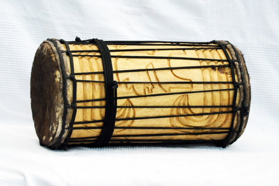 Dundun kenkeni montaje tradicional de melina - Tambor dundun de Guinea