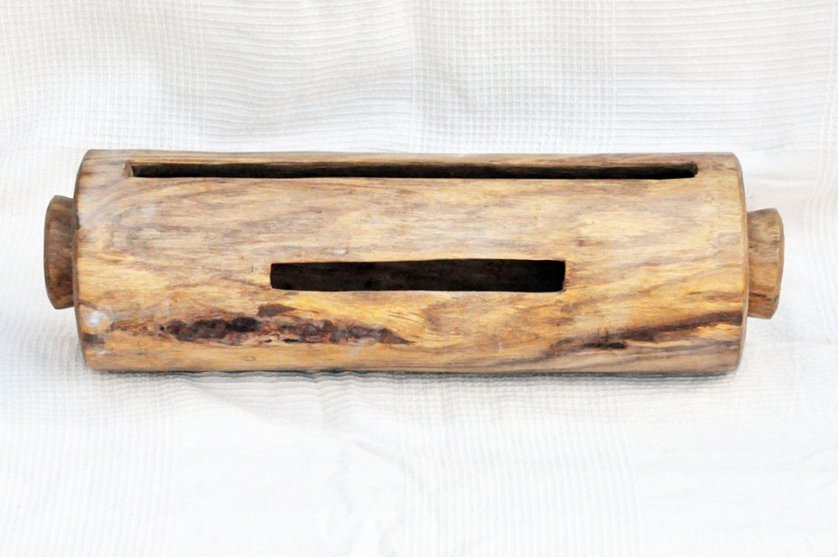 4- Krin de rosewood - Tambor de hendidura de Guinea