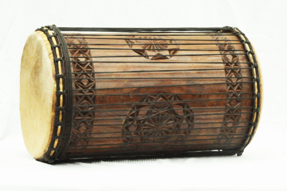 Dundun sangban 4 planchas - Tambor dundun de Guinea de rosewood