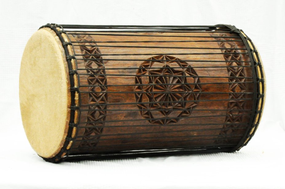 Dundun sangban 4 planchas - Tambor dundun de Guinea de rosewood