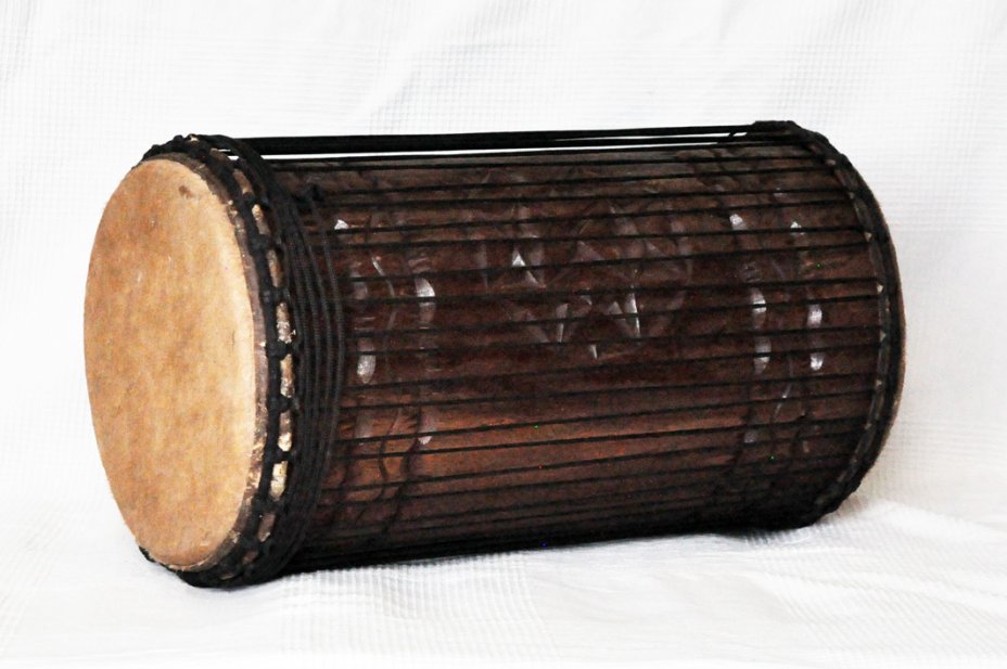 Dundun sangban 4 planchas - Tambor dundun de Guinea de rosewood