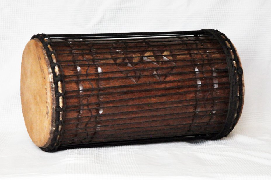 Dundun sangban 4 planchas - Tambor dundun de Guinea de rosewood
