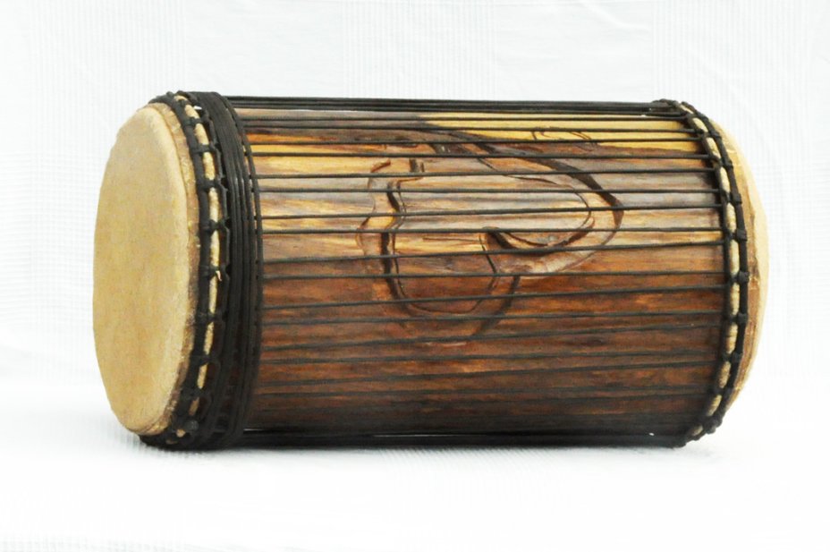 Dundun sangban 4 planchas - Tambor dundun de Guinea de rosewood