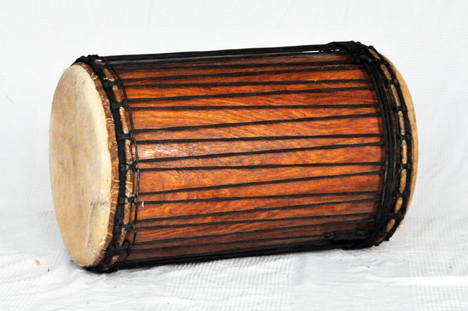 Dundun sangban 4 planchas - Tambor dundun de Guinea de rosewood