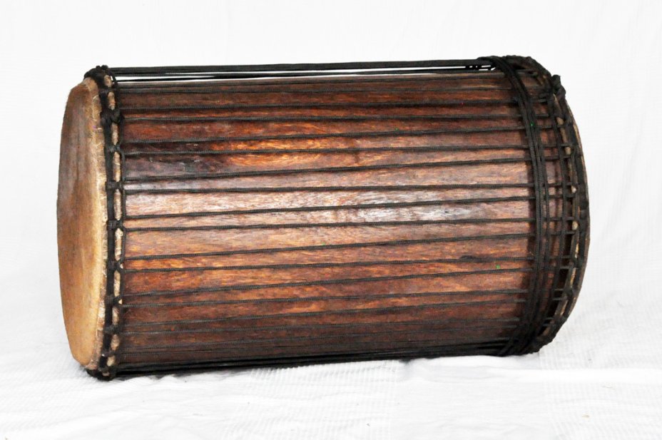 Dundun sangban 4 planchas - Tambor dundun de Guinea de rosewood
