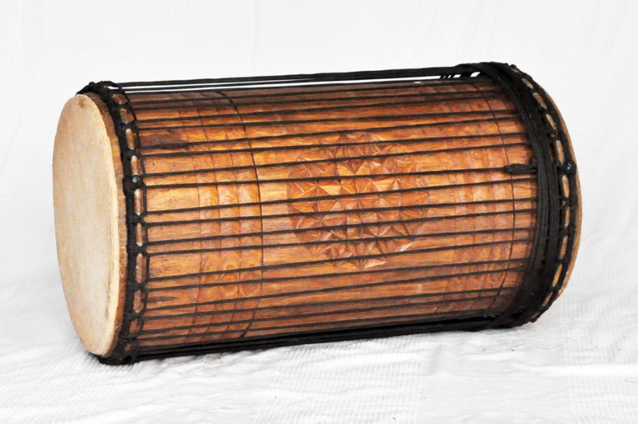 Dundun sangban 4 planchas - Tambor dundun de Guinea de rosewood