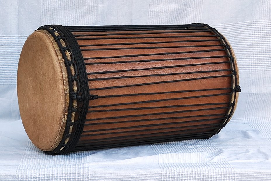 Tambor dunun sangban de Guinea de dugura (dimba) 4 planchas