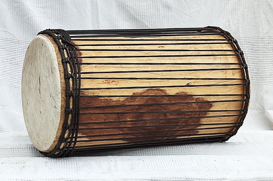 Dundun sangban 4 planchas - Tambor dundun de Guinea de rosewood