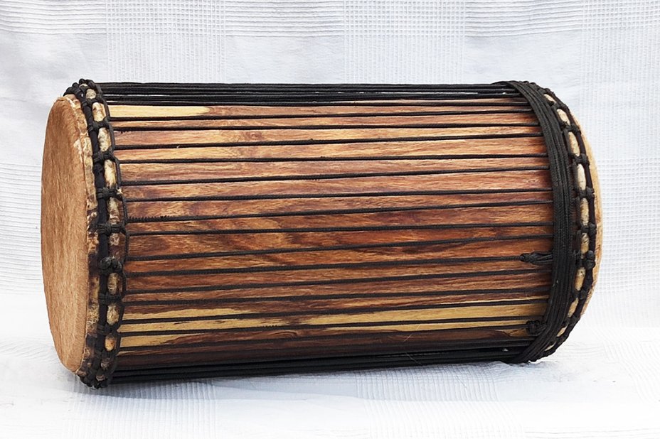 Dundun sangban 4 planchas - Tambor dundun de Guinea de rosewood