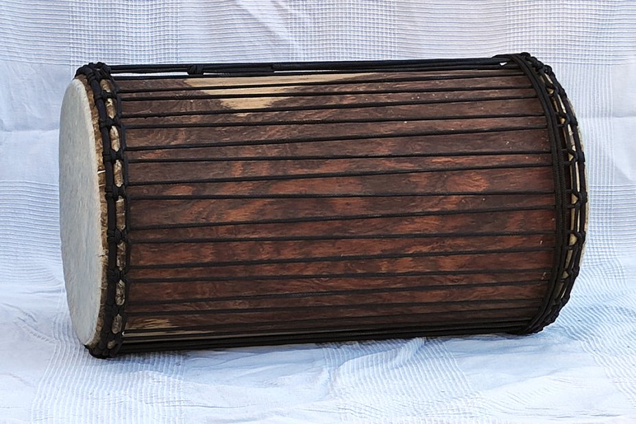 Venta dundun - Tambor dunun sangban de Mali de rosewood