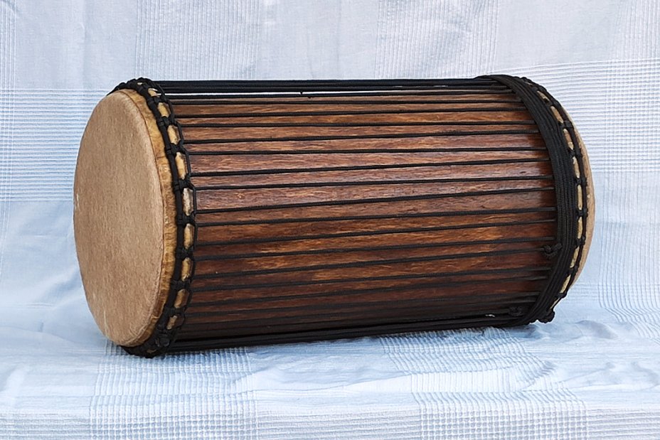 Dundun sangban 4 planchas - Tambor dundun de Guinea de rosewood