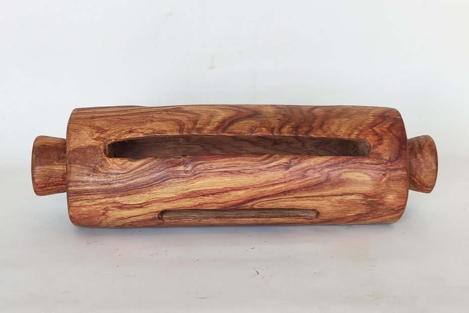 2- Krin de rosewood - Tambor de hendidura de Guinea