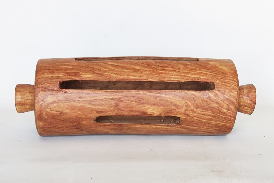 7- Krin de rosewood - Tambor de hendidura de Guinea