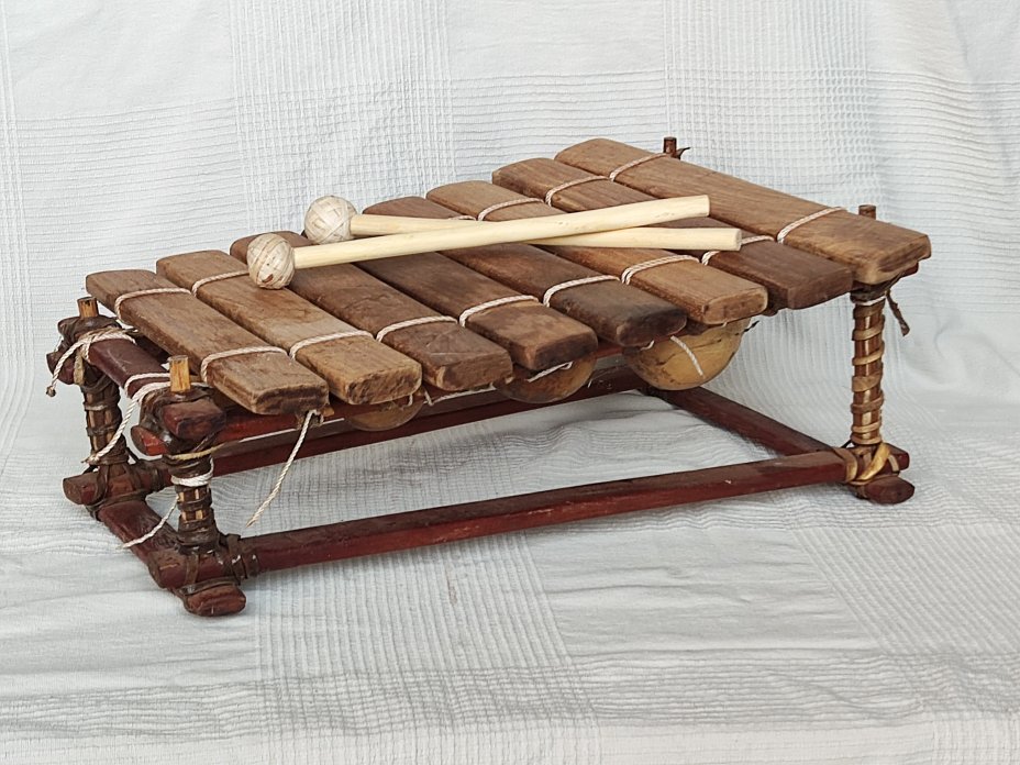Balafón pentatónico 8 notas - Xilofono africano