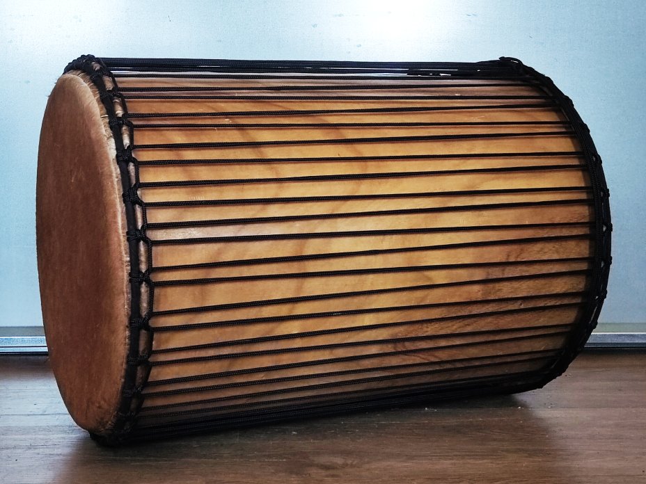 Doundounba de Guinea de melina (montaje 4 aros)
