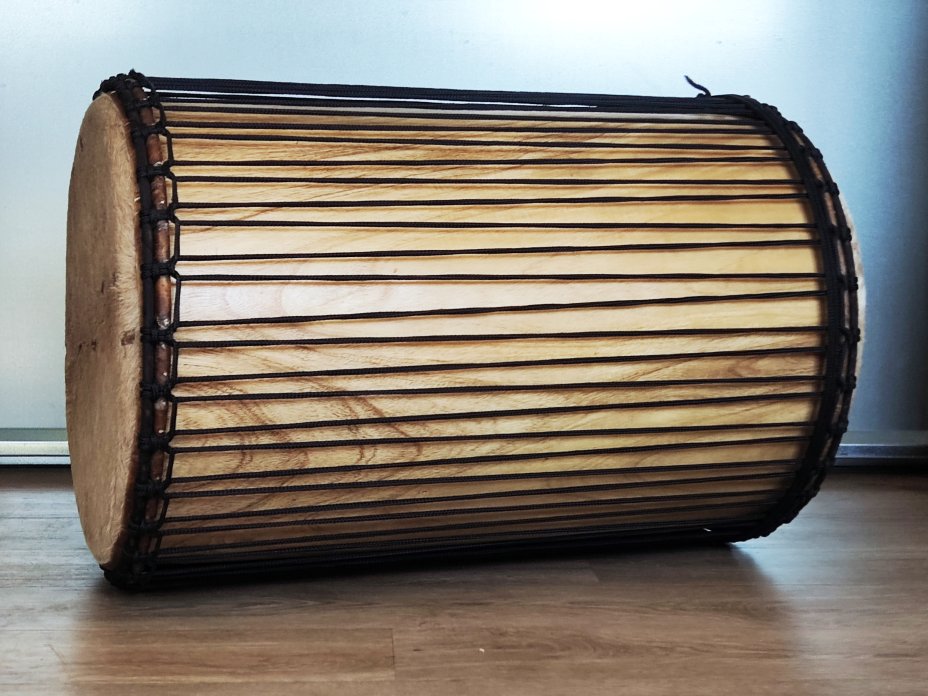 Doundounba de Guinea de melina (montaje 4 aros)
