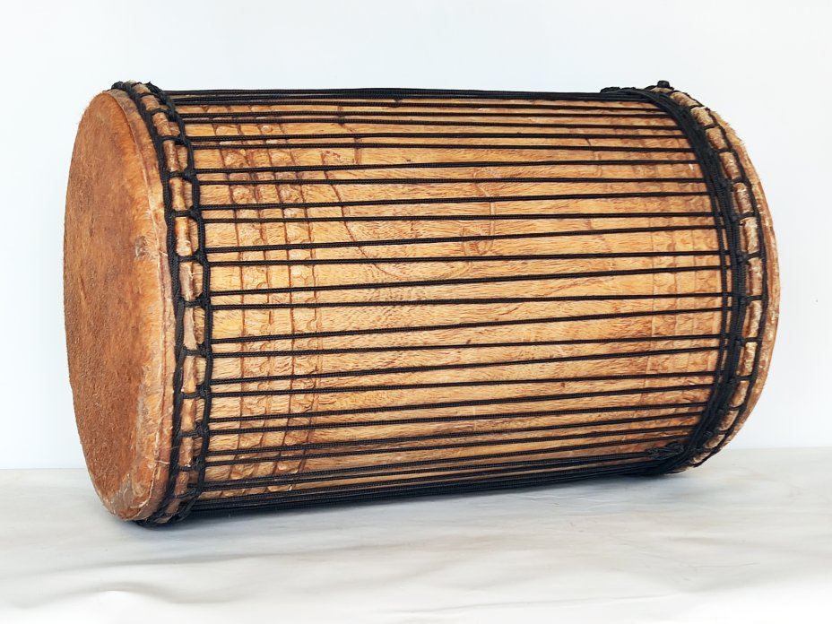 Dundun dundunba montaje tradicional de melina - Tambor dundun de Guinea