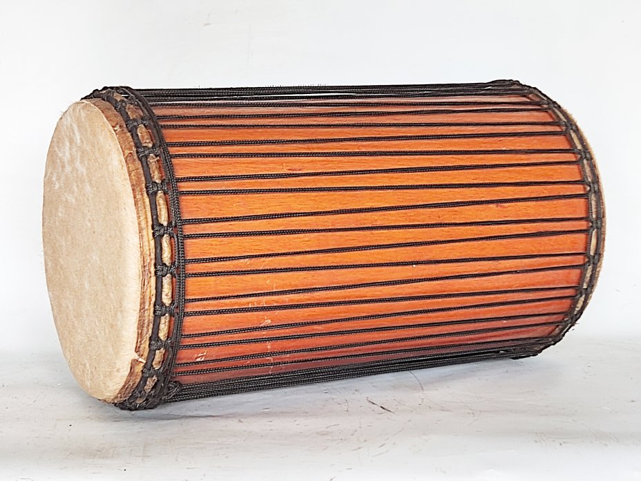 Tambores bajos dundun - Dunun sangban de Guinea montaje 4 aros 6550
