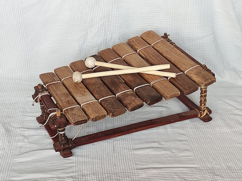Balafón pentatónico 8 notas - Xilofono africano