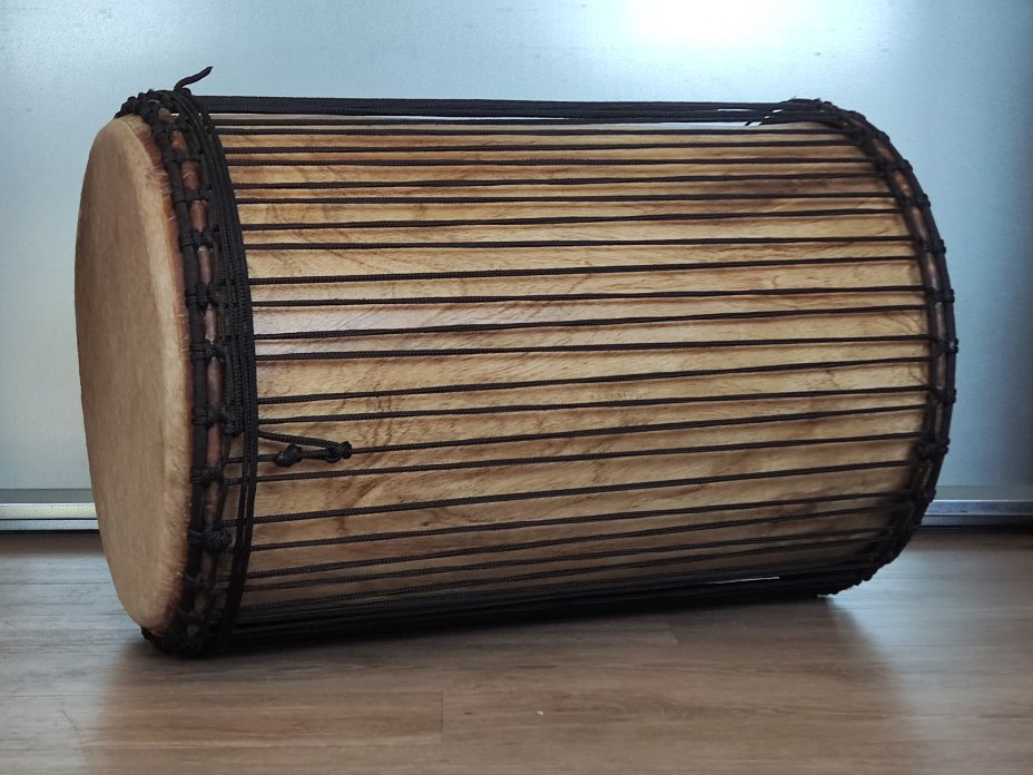 Doundounba de Guinea de melina (montaje 4 aros)