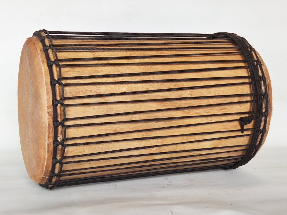 Tambores bajos dundun - Dunun sangban de Guinea montaje 4 aros 6636