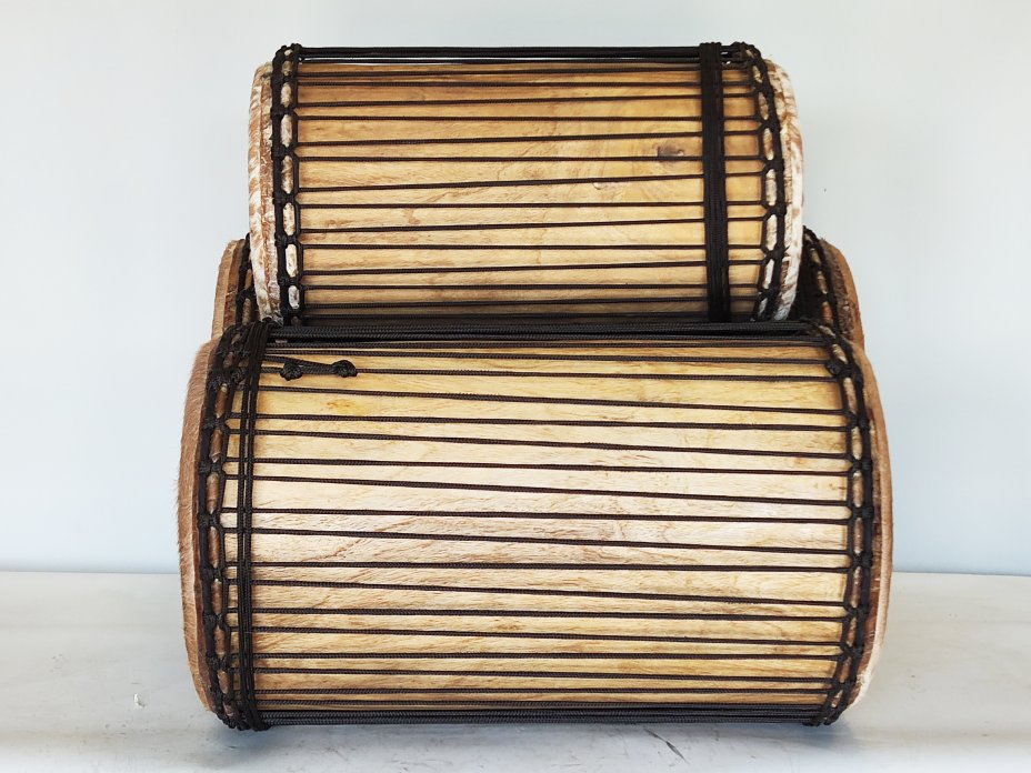 Juego de tambores dunun de Guinea de melina